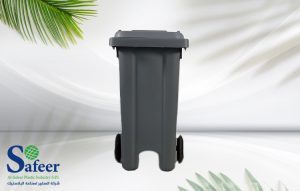 حاوية قمامة رصاصي