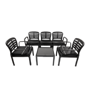 طقم من الخيزران (5 مقاعد)