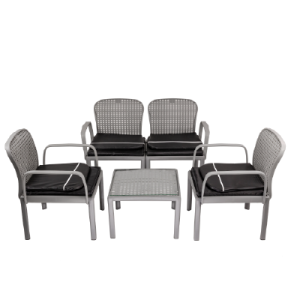 طقم من الخيزران (4 مقاعد)