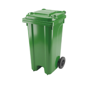 صندوق 120 لتر سفير بعجلة بلاستيك