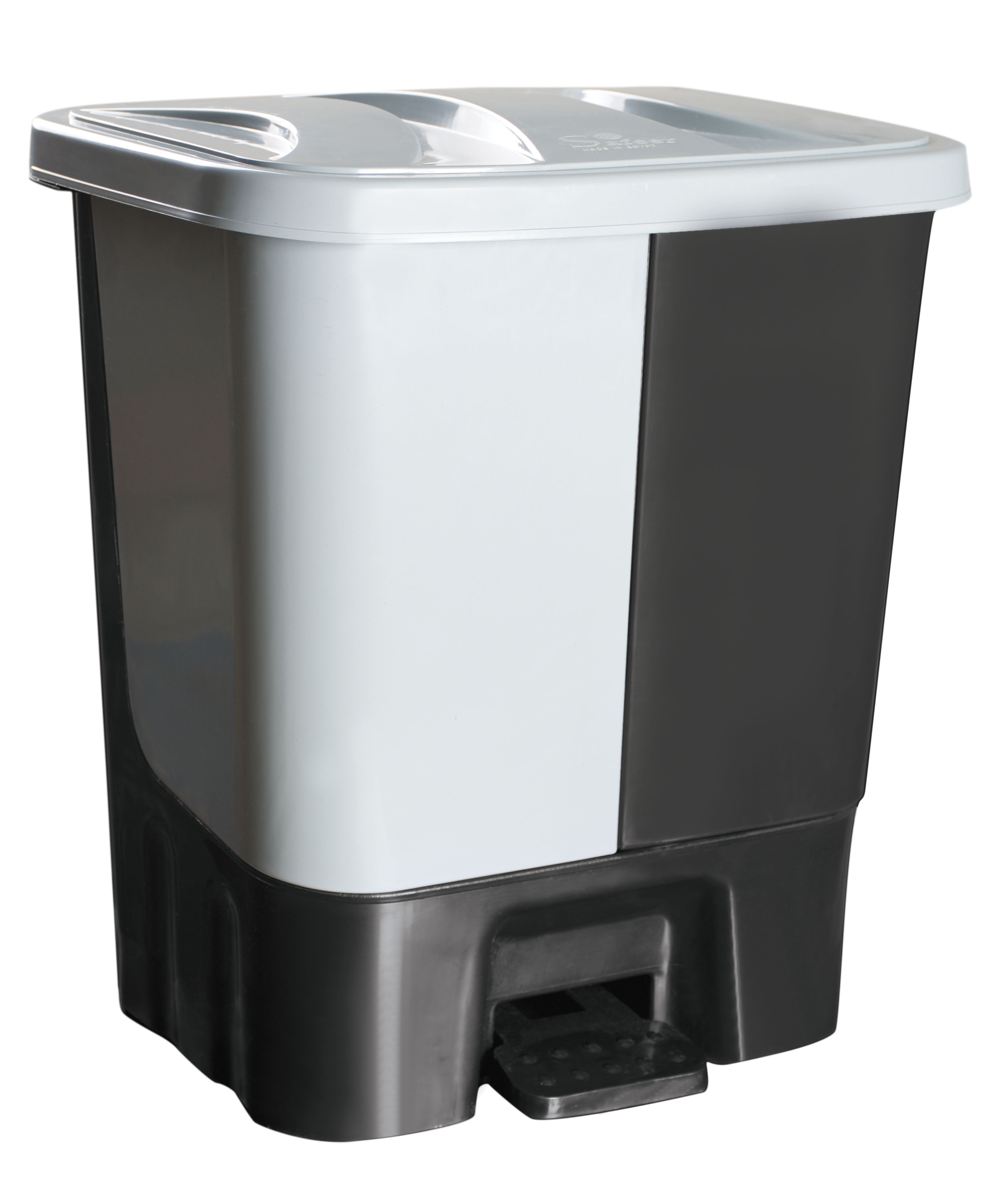 Twin Dustbin 40L (Pedal) +2
