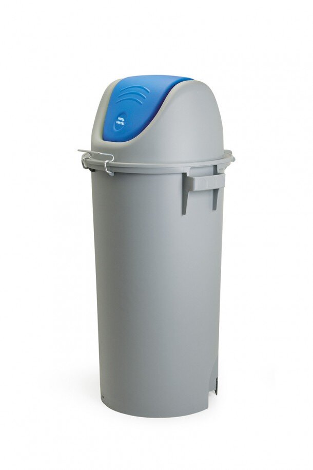 صندوق 50 لتر (بغطاء قلاب أزرق)